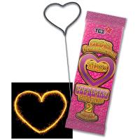 Сердечко Бенгальские огни фигурные купить в Карачаевске | karachaevsk.salutsklad.ru