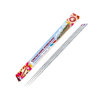 Триколор 300 мм. Бенгальские огни цветные купить в Карачаевске | karachaevsk.salutsklad.ru