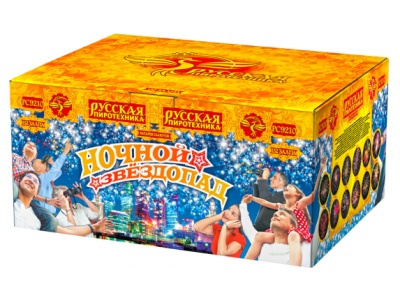 Ночной звездопад Комбинированный Фейерверк купить в Карачаевске | karachaevsk.salutsklad.ru