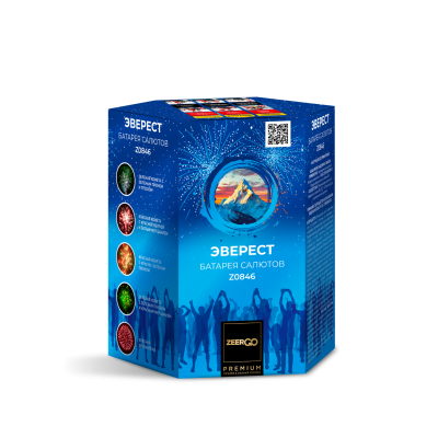 Эверест Фейерверк купить в Карачаевске | karachaevsk.salutsklad.ru