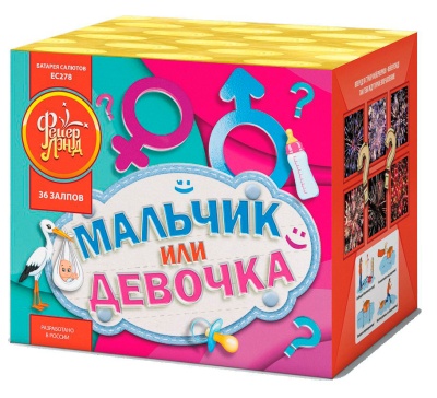 Мальчик или девочка М Фейерверк купить в Карачаевске | karachaevsk.salutsklad.ru